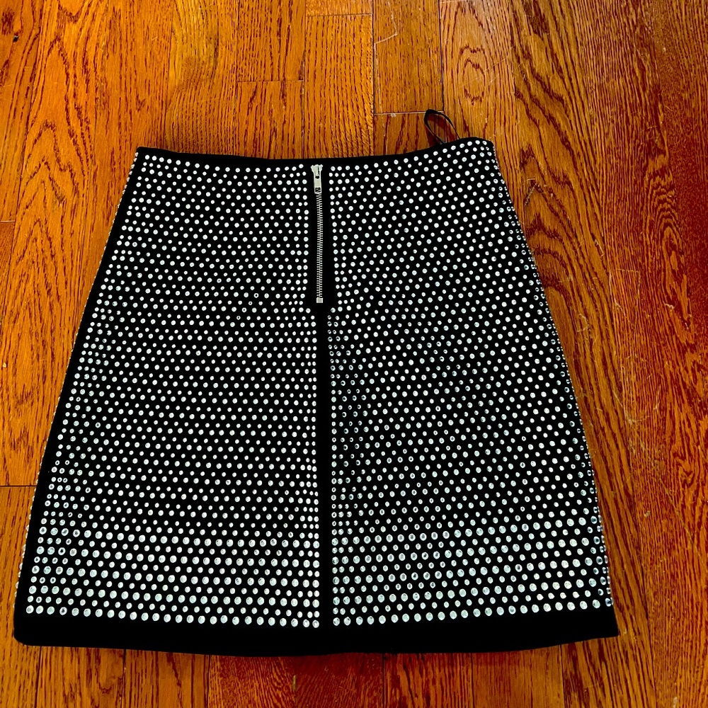 French Connection jewelled mini skirt